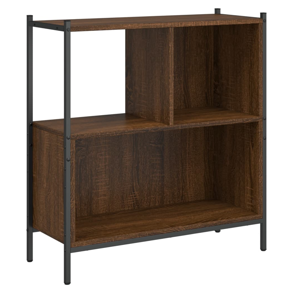 Bookcase Black 72x28x77.5 cm vidaXL Engineered Wood - Bookcase from vidaXL