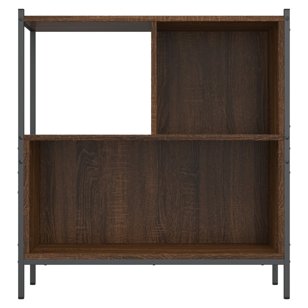 Bookcase Black 72x28x77.5 cm vidaXL Engineered Wood - Bookcase from vidaXL