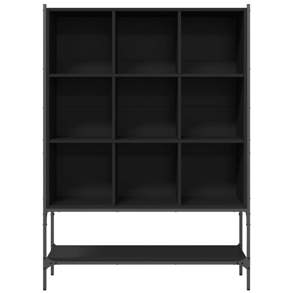 Bookcase Black 102x30x141.5 cm vidaXL Engineered Wood - Bookcase from vidaXL