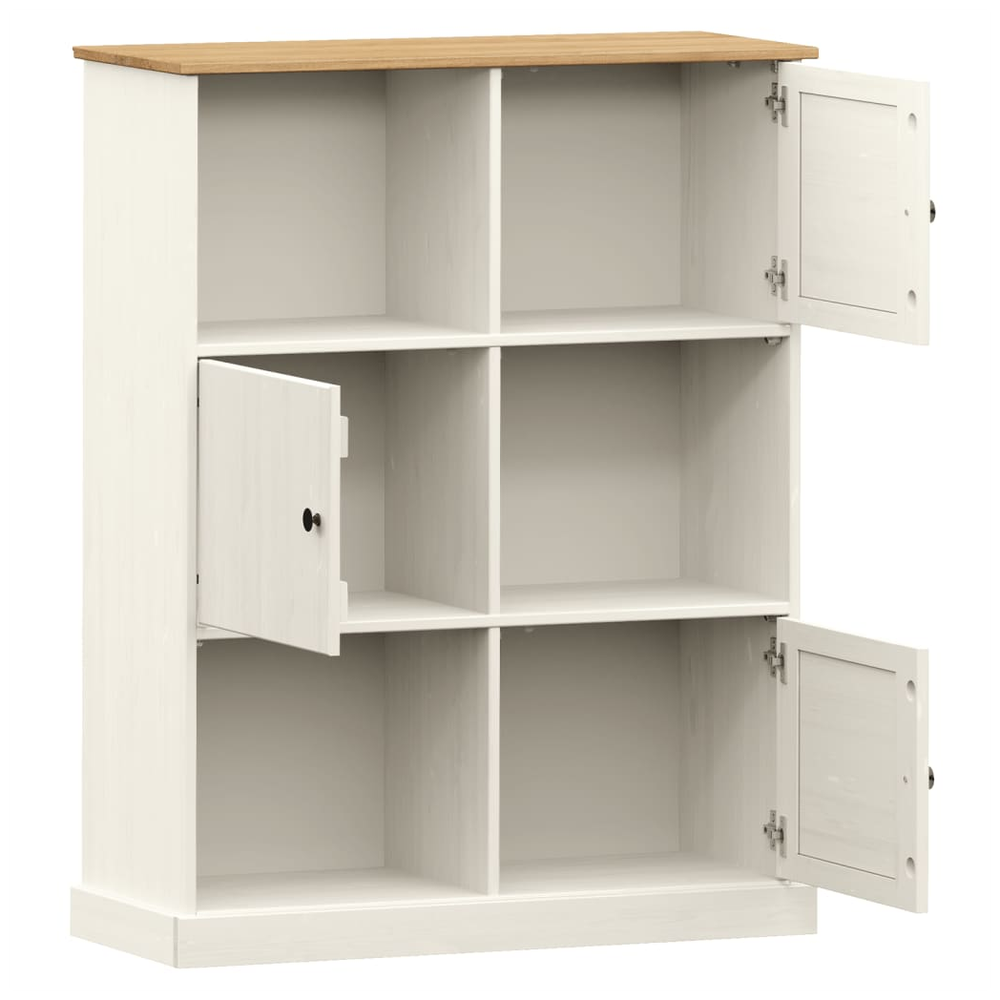 Bookcase VIGO 90x35x114.5 cm vidaXL Solid Wood Pine - Bookcase from vidaXL