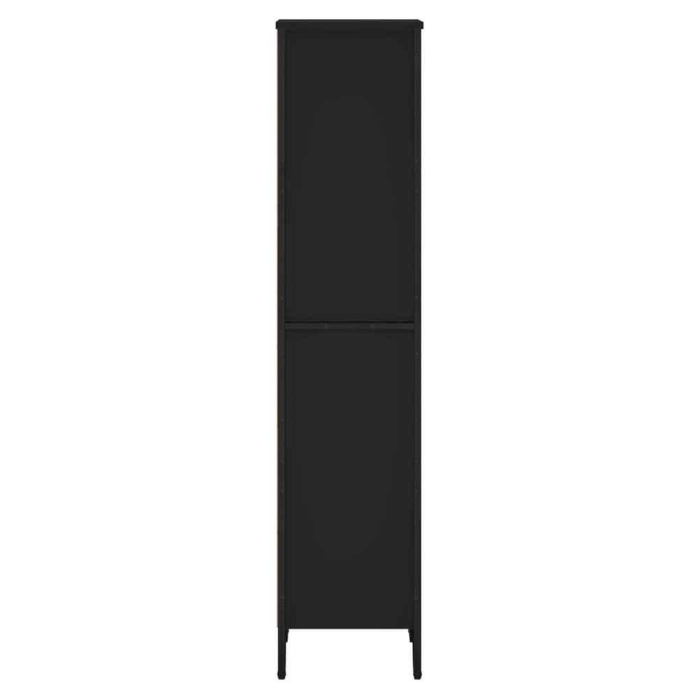 Bookcase Black 50x31x137.5 cm vidaXL Engineered Wood - Bookcase from vidaXL