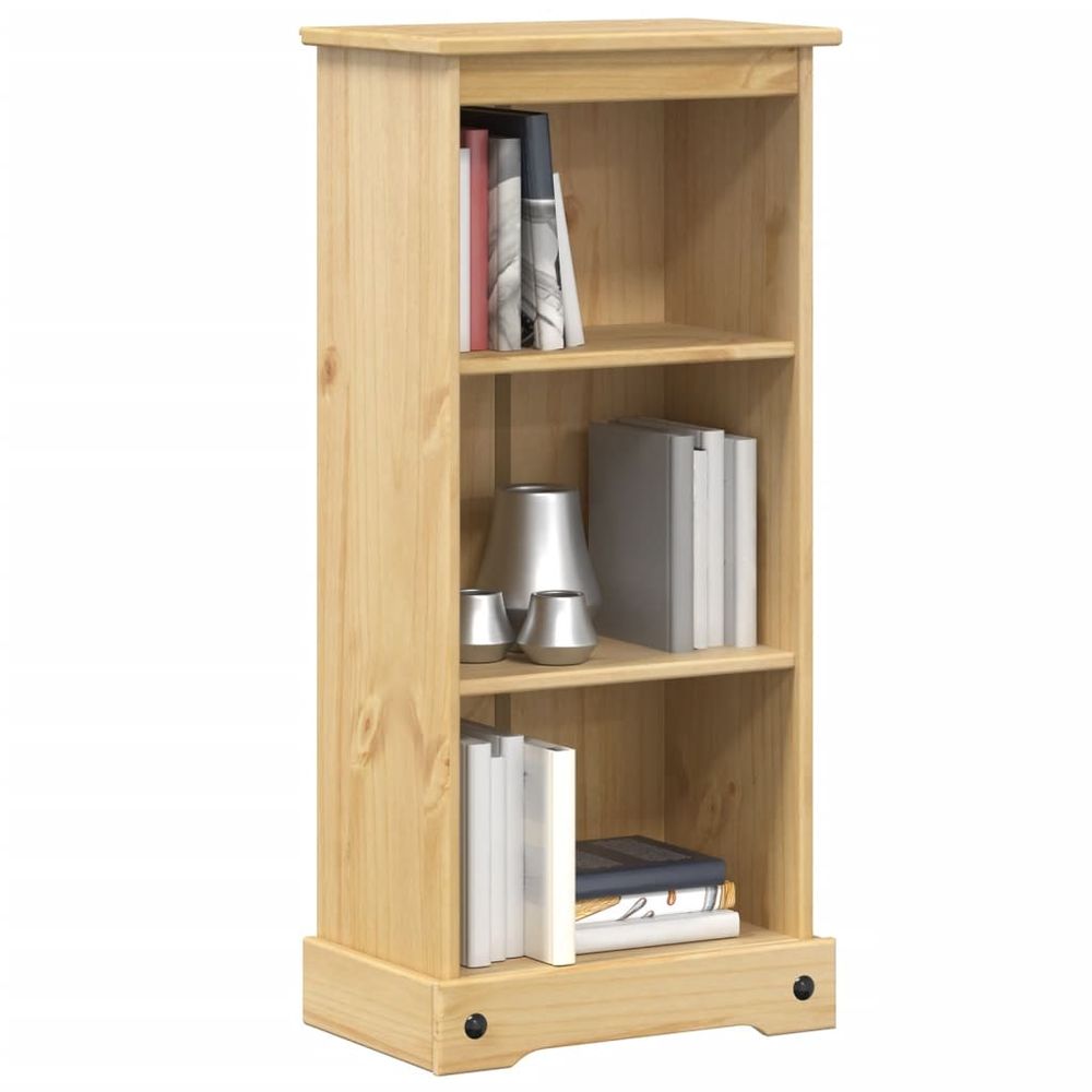 Bookcase Corona 46x29x100 cm vidaXL Solid Wood Pine - Bookcase from vidaXL