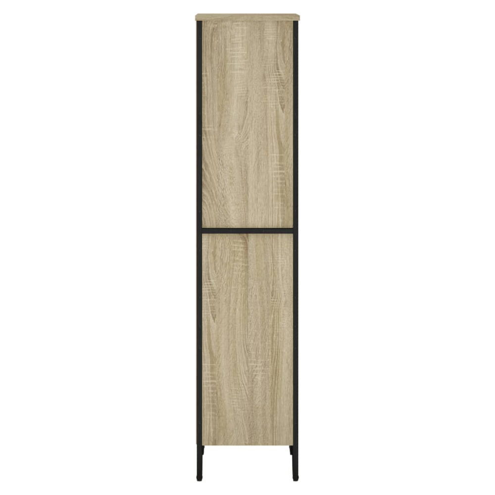 Bookcase Sonoma Oak 50x31x137.5 cm vidaXL Engineered Wood - Bookcase from vidaXL