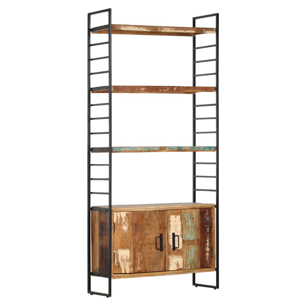 4-Tier vidaXL Bookcase 80x30x180 cm Solid Reclaimed Wood - Bookcase from vidaXL