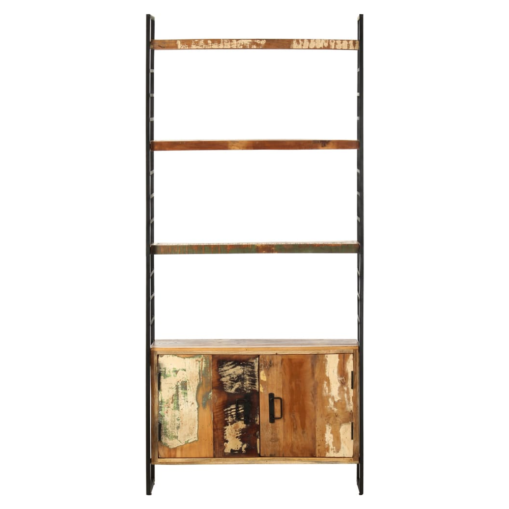4-Tier vidaXL Bookcase 80x30x180 cm Solid Reclaimed Wood - Bookcase from vidaXL