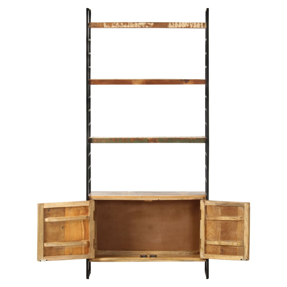 4-Tier vidaXL Bookcase 80x30x180 cm Solid Reclaimed Wood - Bookcase from vidaXL