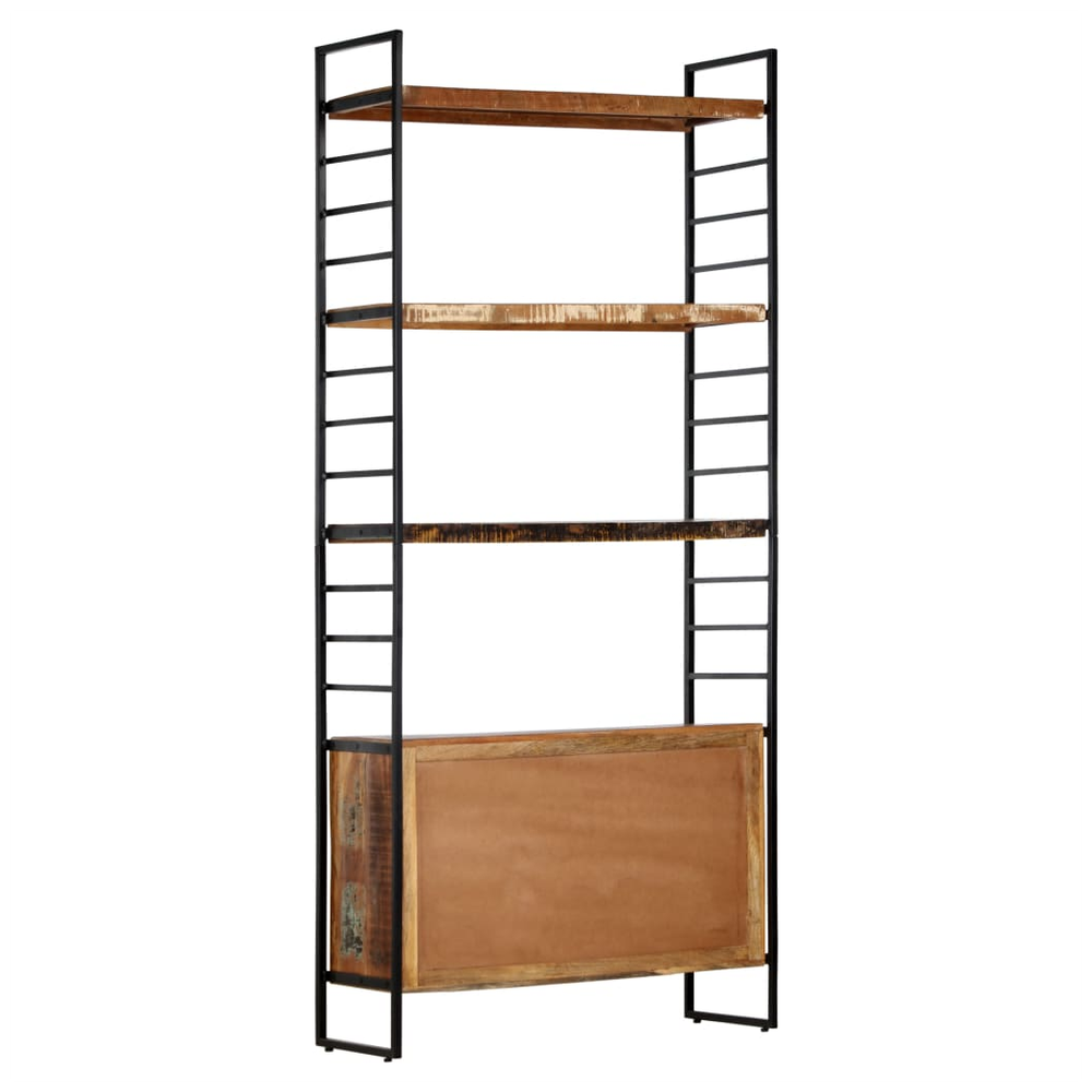4-Tier vidaXL Bookcase 80x30x180 cm Solid Reclaimed Wood - Bookcase from vidaXL