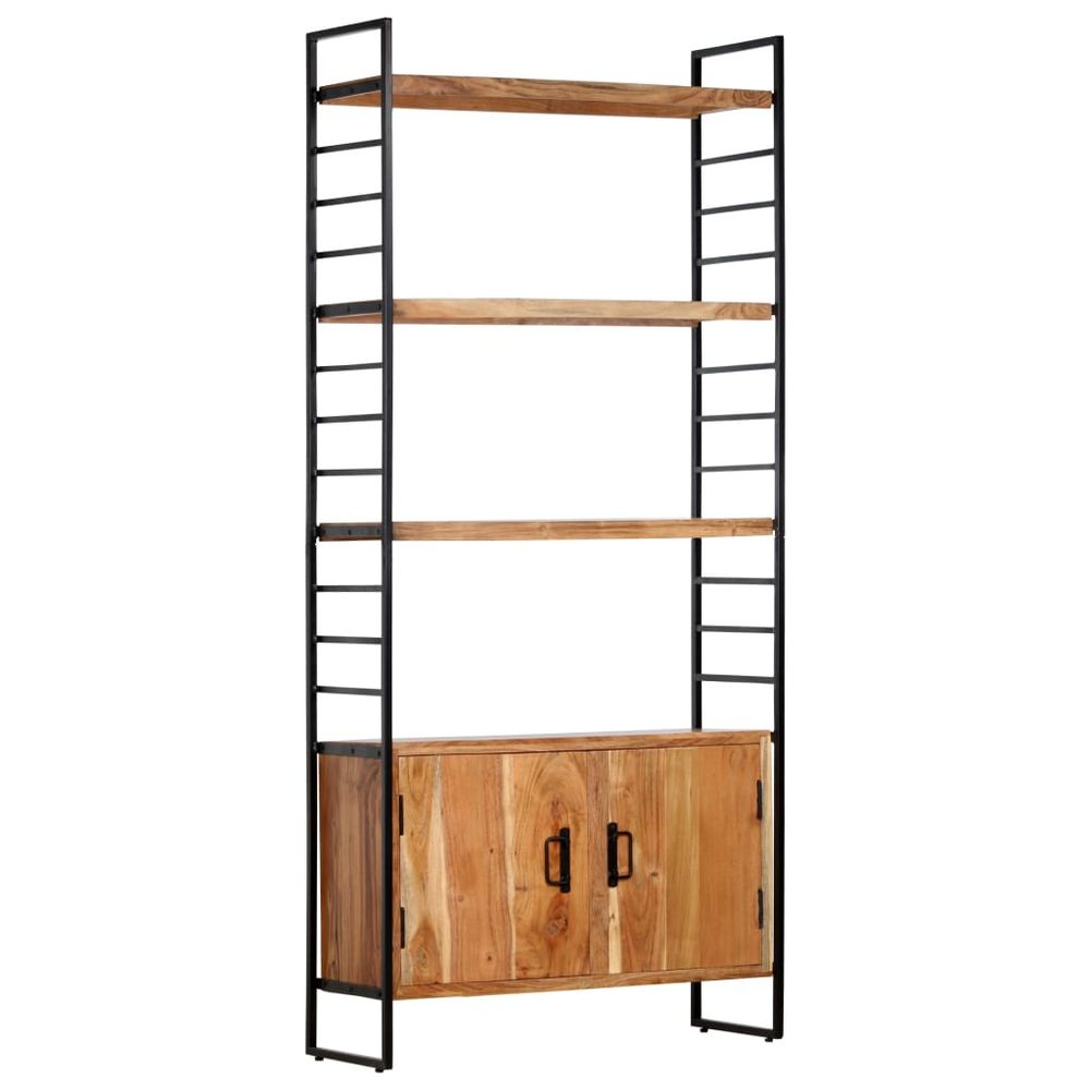 4-Tier vidaXL Bookcase 80x30x180 cm Solid Reclaimed Wood - Bookcase from vidaXL