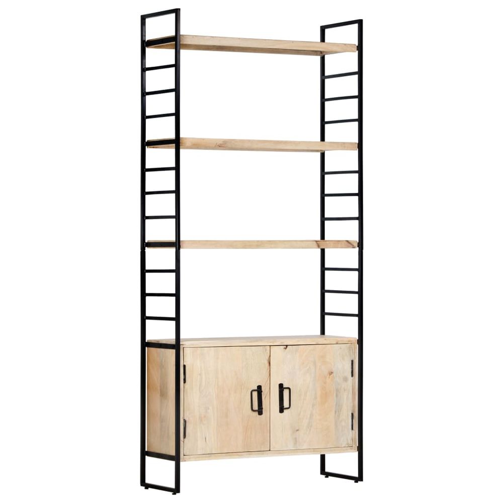 4-Tier vidaXL Bookcase 80x30x180 cm Solid Reclaimed Wood - Bookcase from vidaXL