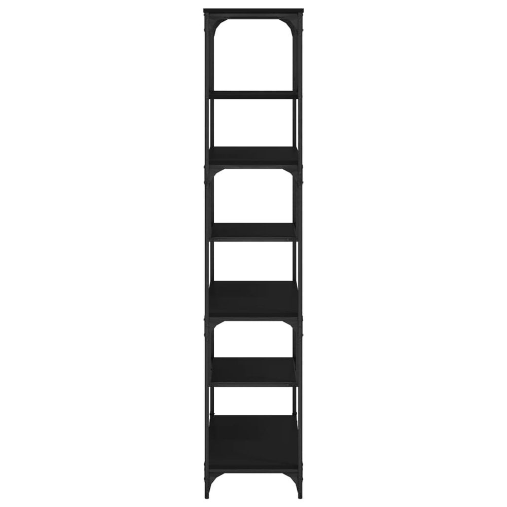 Bookcase Black 81x36x176 cm vidaXL Engineered Wood - Bookcase from vidaXL