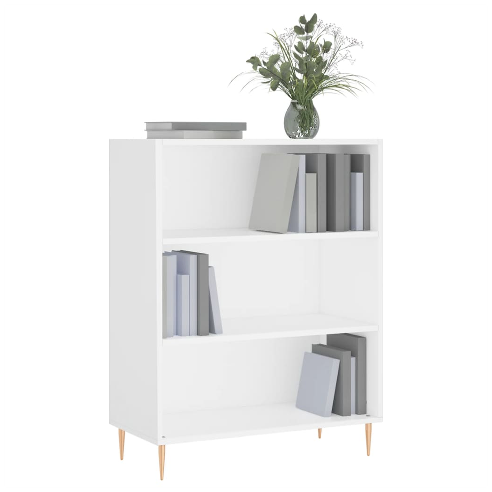Bookcase White 69.5x32.5x90 cm vidaXL Engineered Wood - Bookcase from vidaXL