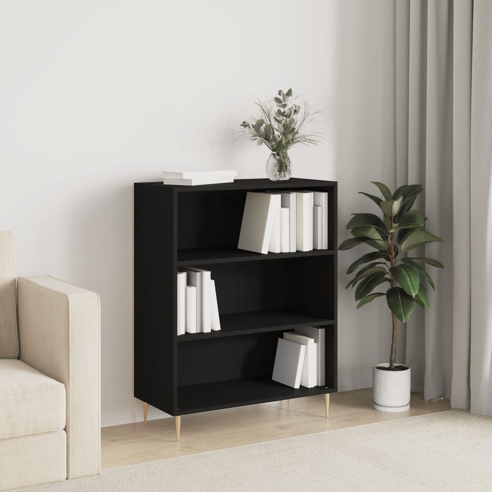 Bookcase White 69.5x32.5x90 cm vidaXL Engineered Wood - Bookcase from vidaXL