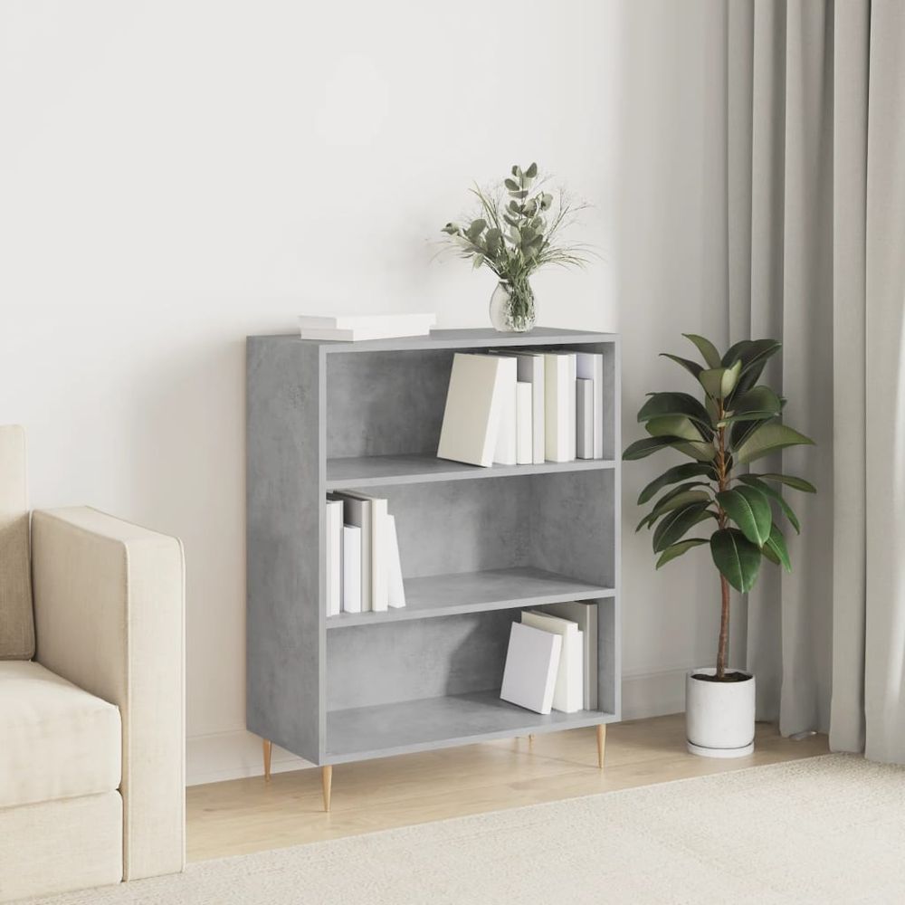 Bookcase White 69.5x32.5x90 cm vidaXL Engineered Wood - Bookcase from vidaXL