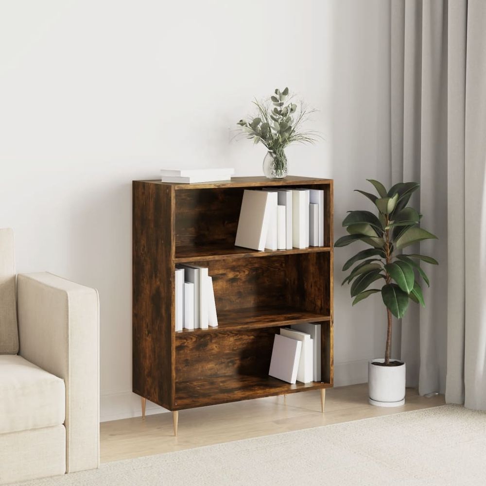 Bookcase White 69.5x32.5x90 cm vidaXL Engineered Wood - Bookcase from vidaXL