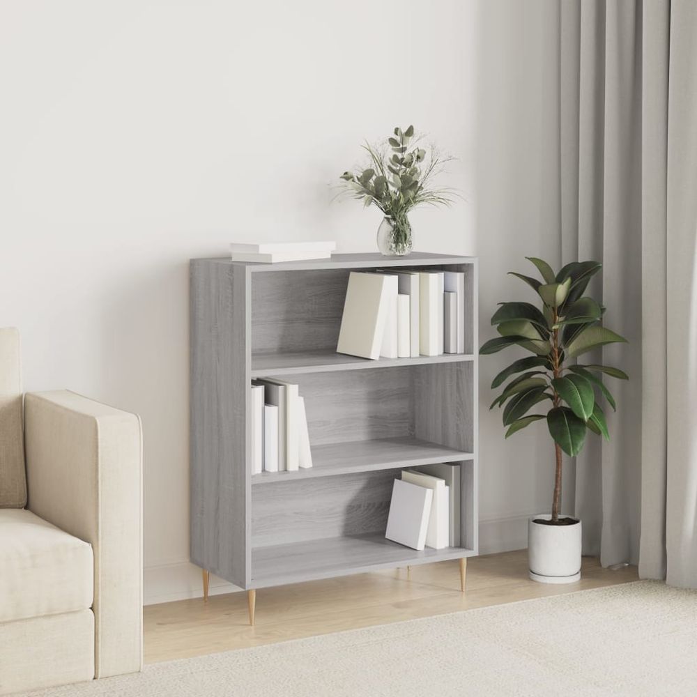 Bookcase White 69.5x32.5x90 cm vidaXL Engineered Wood - Bookcase from vidaXL