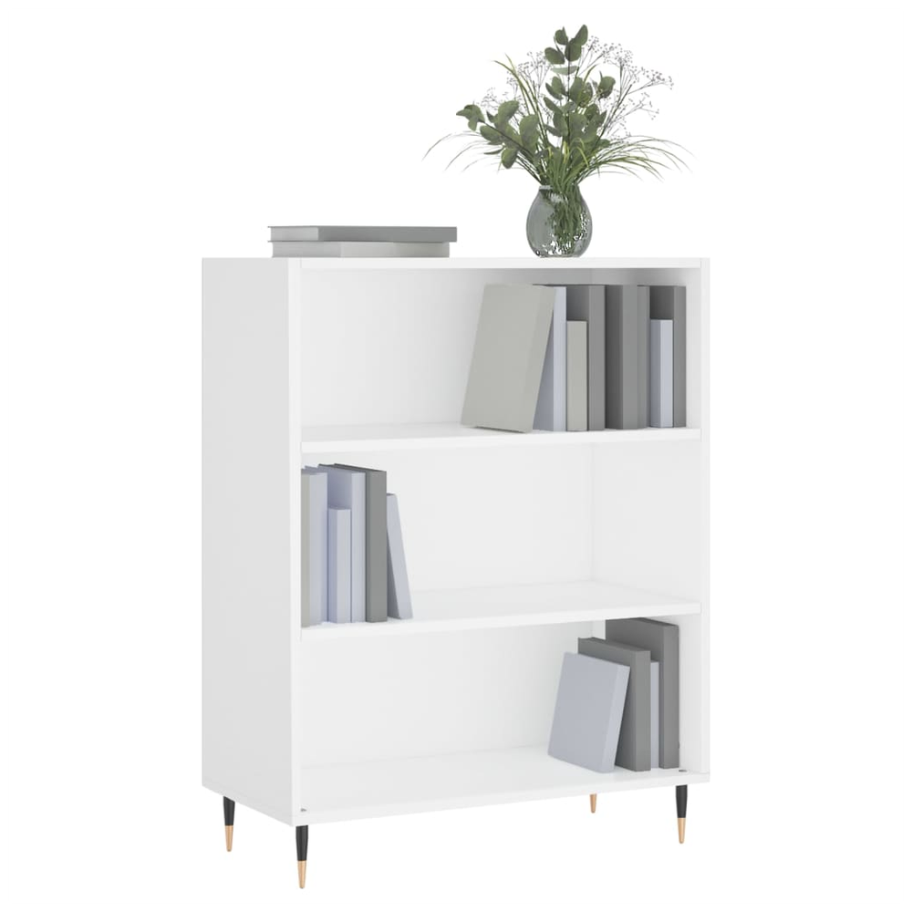 Bookcase White 69.5x32.5x90 cm vidaXL Engineered Wood - Bookcase from vidaXL