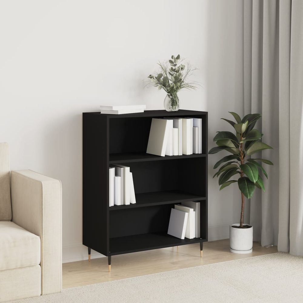 Bookcase White 69.5x32.5x90 cm vidaXL Engineered Wood - Bookcase from vidaXL