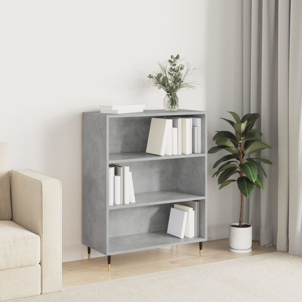 Bookcase White 69.5x32.5x90 cm vidaXL Engineered Wood - Bookcase from vidaXL