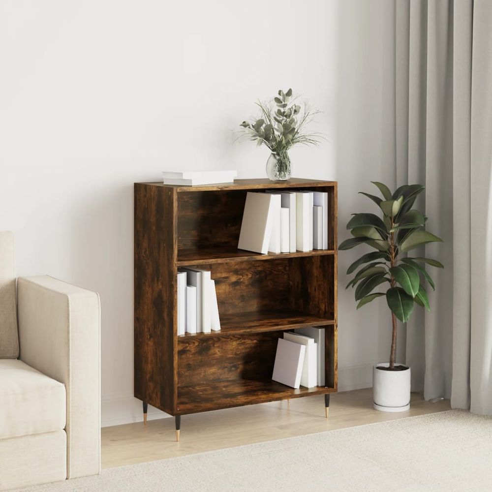 Bookcase White 69.5x32.5x90 cm vidaXL Engineered Wood - Bookcase from vidaXL