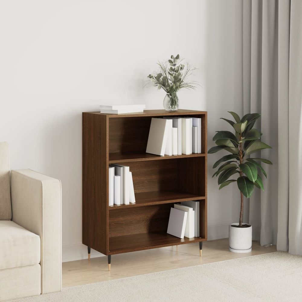 Bookcase White 69.5x32.5x90 cm vidaXL Engineered Wood - Bookcase from vidaXL