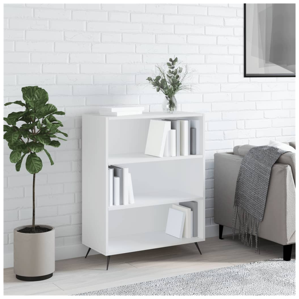Bookcase White 69.5x32.5x90 cm vidaXL Engineered Wood - Bookcase from vidaXL