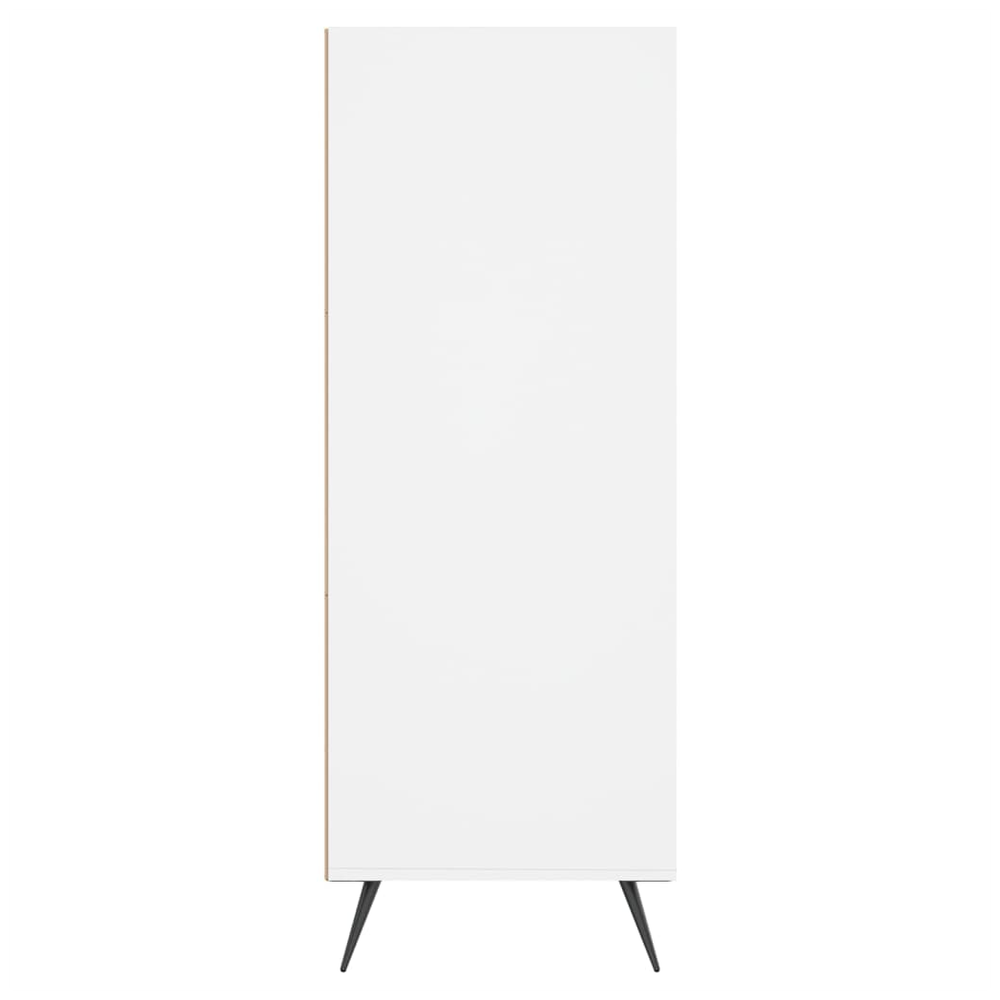 Bookcase White 69.5x32.5x90 cm vidaXL Engineered Wood - Bookcase from vidaXL