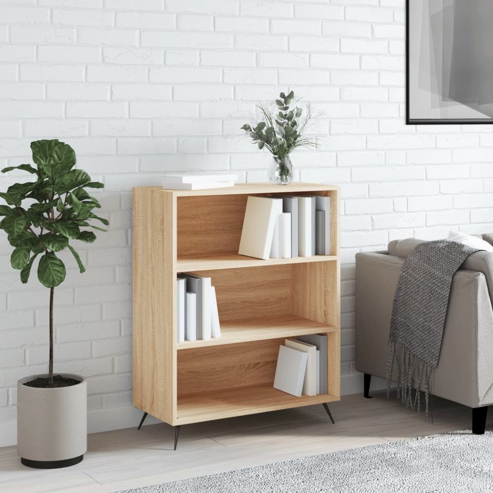 Bookcase White 69.5x32.5x90 cm vidaXL Engineered Wood - Bookcase from vidaXL