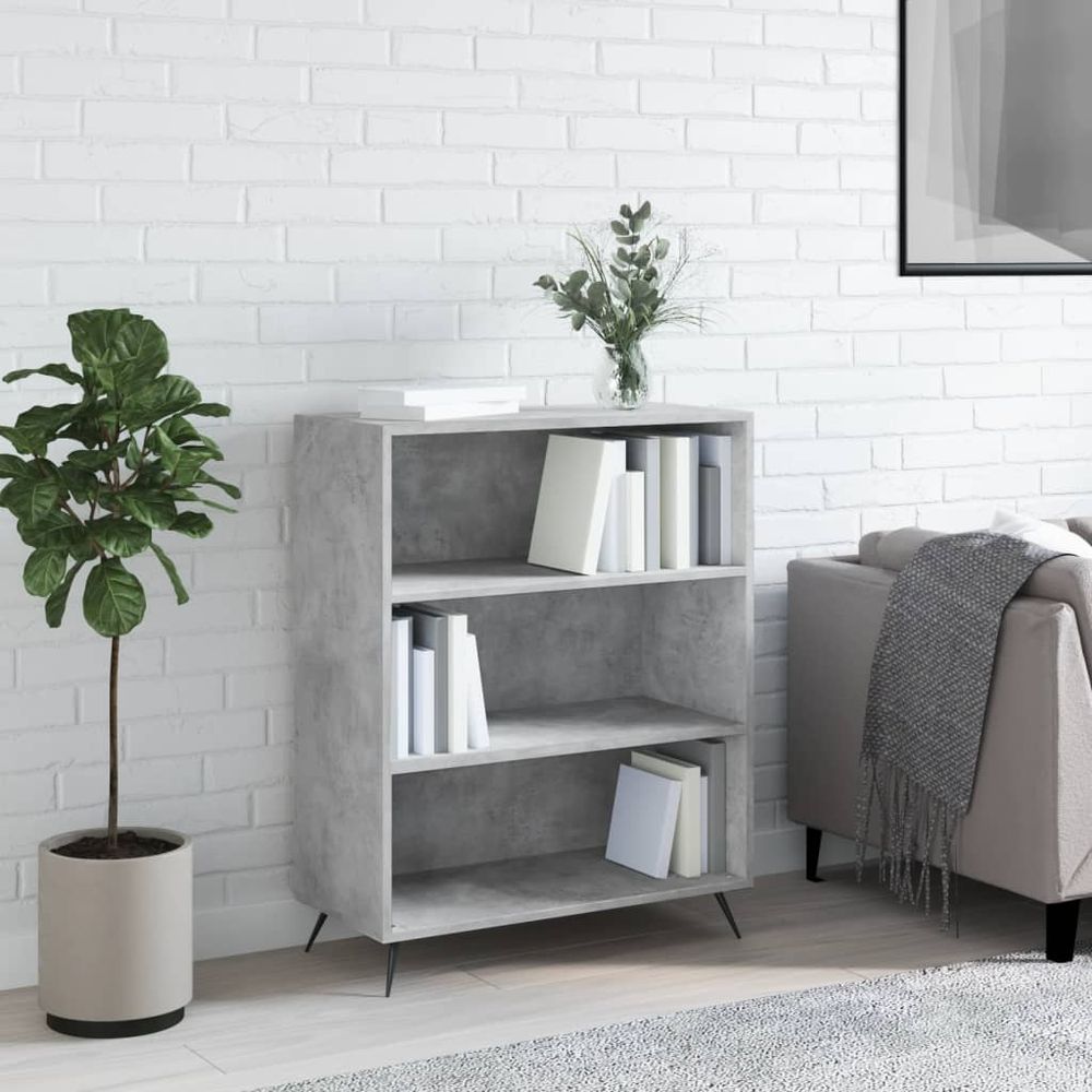 Bookcase White 69.5x32.5x90 cm vidaXL Engineered Wood - Bookcase from vidaXL
