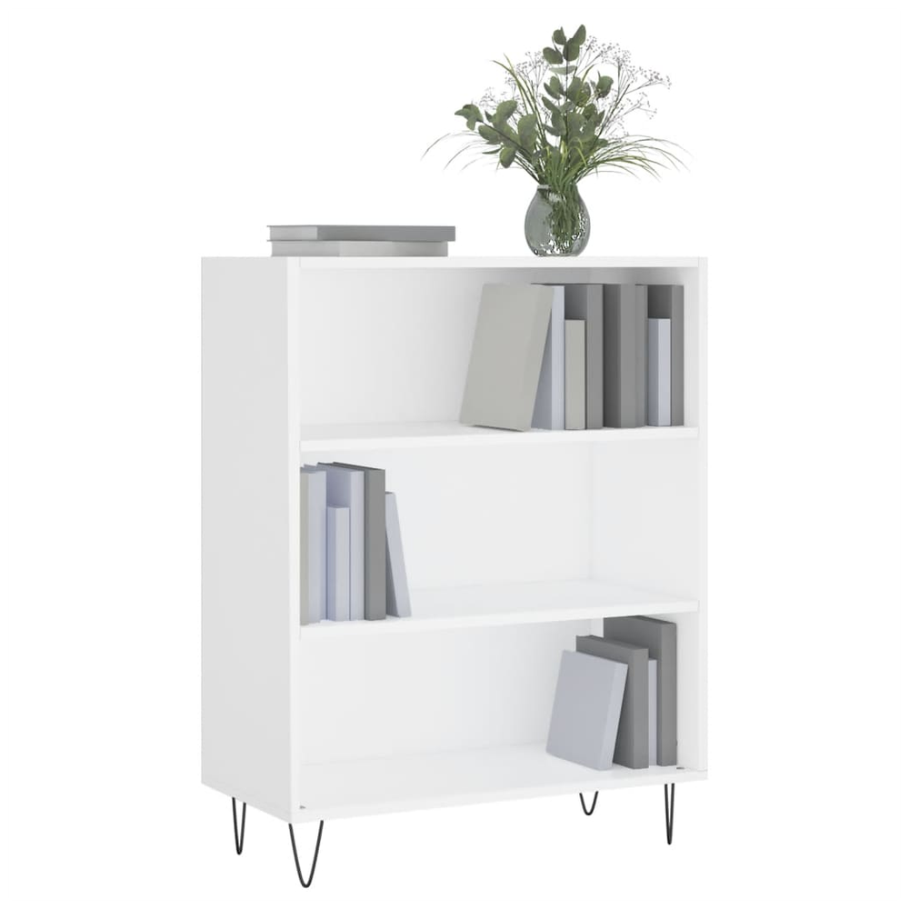 Bookcase White 69.5x32.5x90 cm vidaXL Engineered Wood - Bookcase from vidaXL