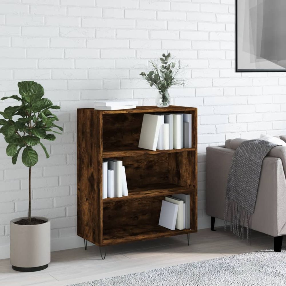 Bookcase White 69.5x32.5x90 cm vidaXL Engineered Wood - Bookcase from vidaXL