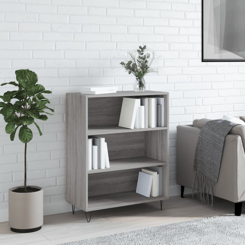 Bookcase White 69.5x32.5x90 cm vidaXL Engineered Wood - Bookcase from vidaXL