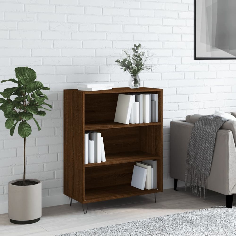 Bookcase White 69.5x32.5x90 cm vidaXL Engineered Wood - Bookcase from vidaXL