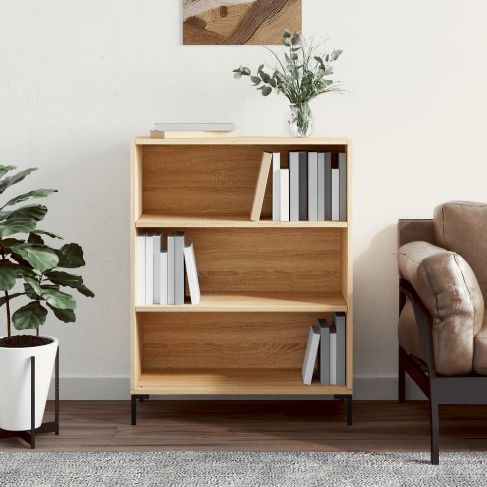 Bookcase White 69.5x32.5x90 cm vidaXL Engineered Wood - Bookcase from vidaXL