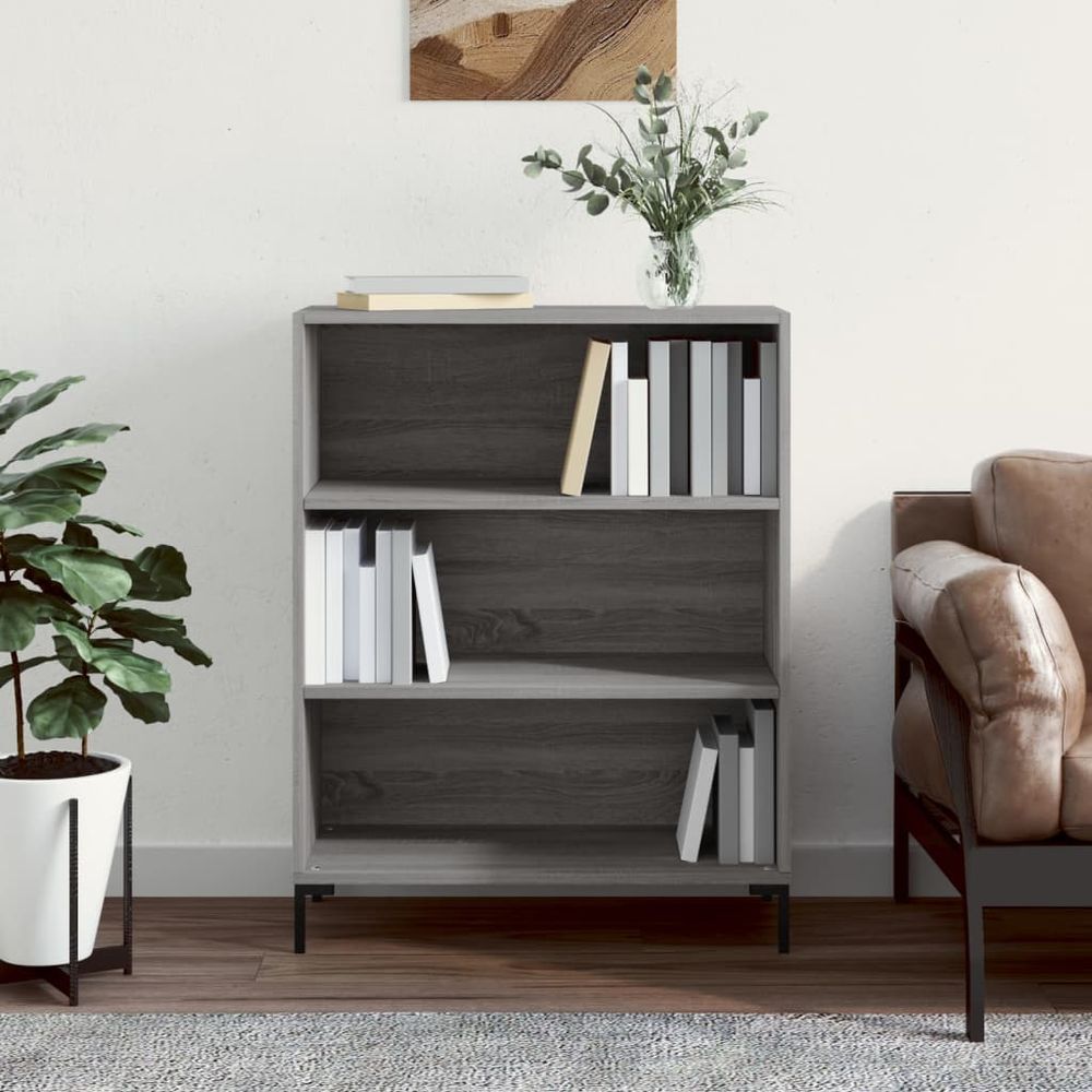 Bookcase White 69.5x32.5x90 cm vidaXL Engineered Wood - Bookcase from vidaXL