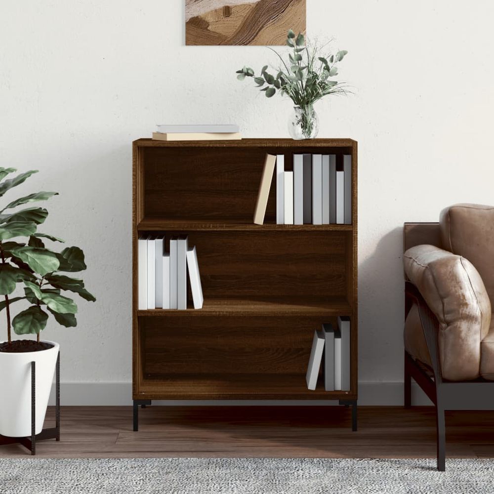 Bookcase White 69.5x32.5x90 cm vidaXL Engineered Wood - Bookcase from vidaXL
