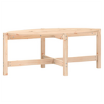 Coffee Table 118x63x45 cm vidaXL Solid Wood Pine - Coffee Table from vidaXL