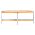 Coffee Table 118x63x45 cm vidaXL Solid Wood Pine - Coffee Table from vidaXL