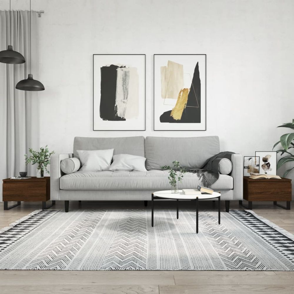 Coffee Table White 50x46x35 cm vidaXL Engineered Wood - Coffee Table from vidaXL