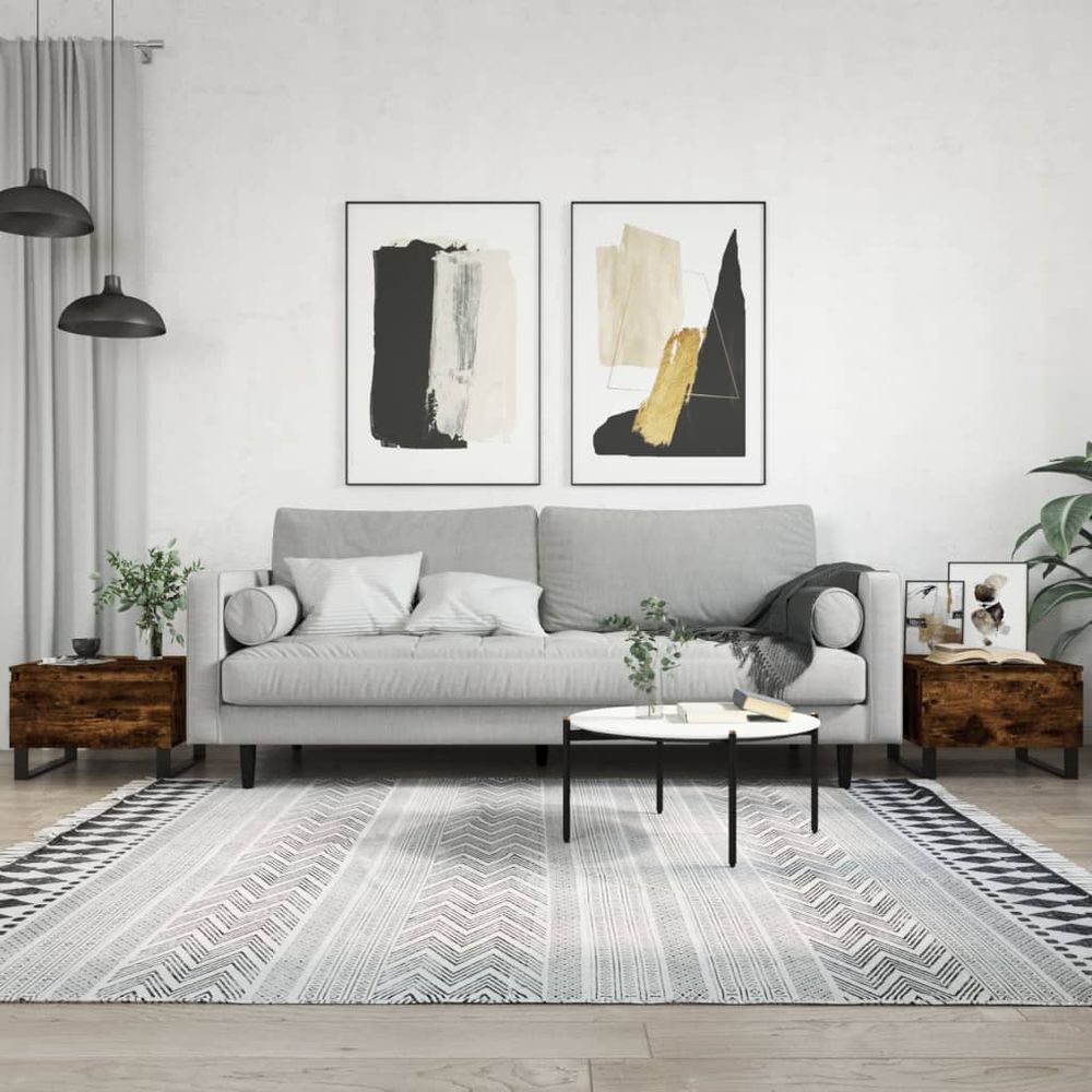 Coffee Table White 50x46x35 cm vidaXL Engineered Wood - Coffee Table from vidaXL