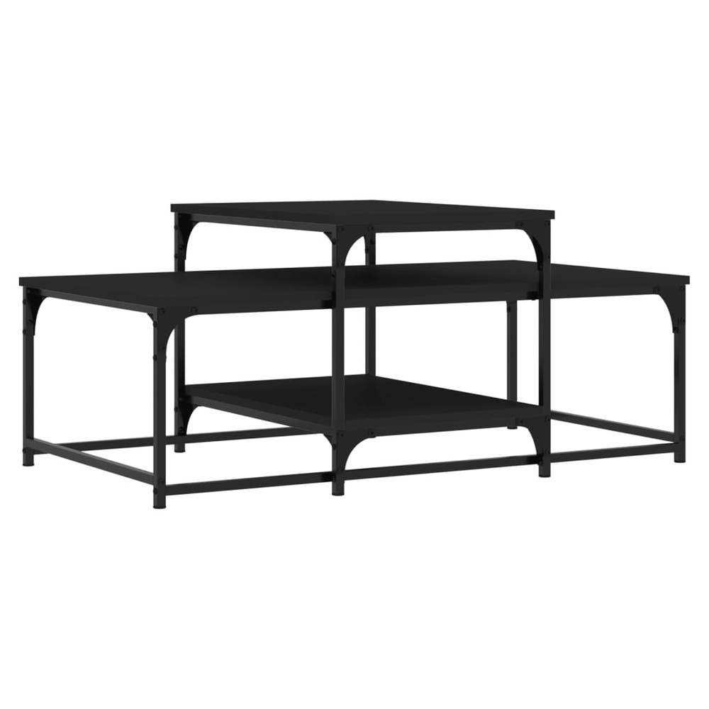 Coffee Table Black 102x60x45 cm vidaXL Engineered Wood - Coffee Table from vidaXL