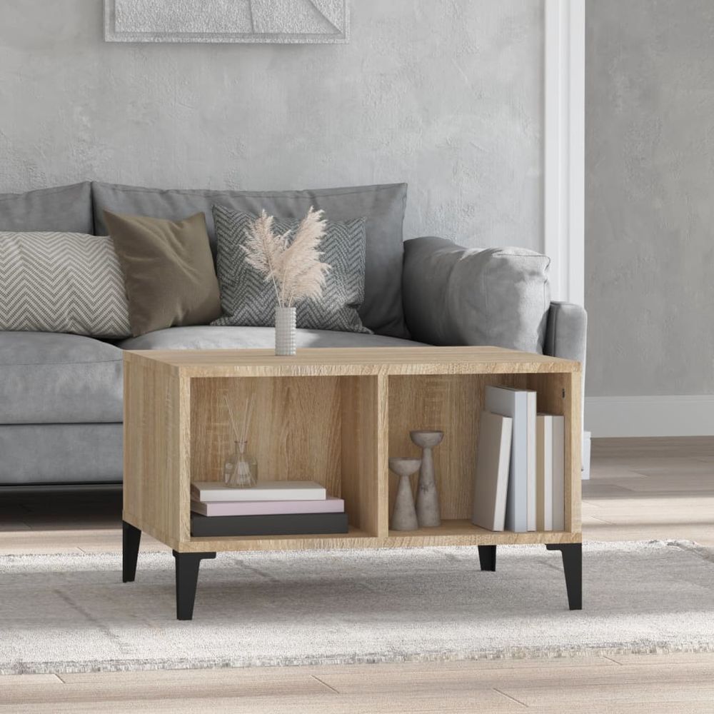 Coffee Table White 60x50x36.5 cm vidaXL Engineered Wood - Coffee Table from vidaXL