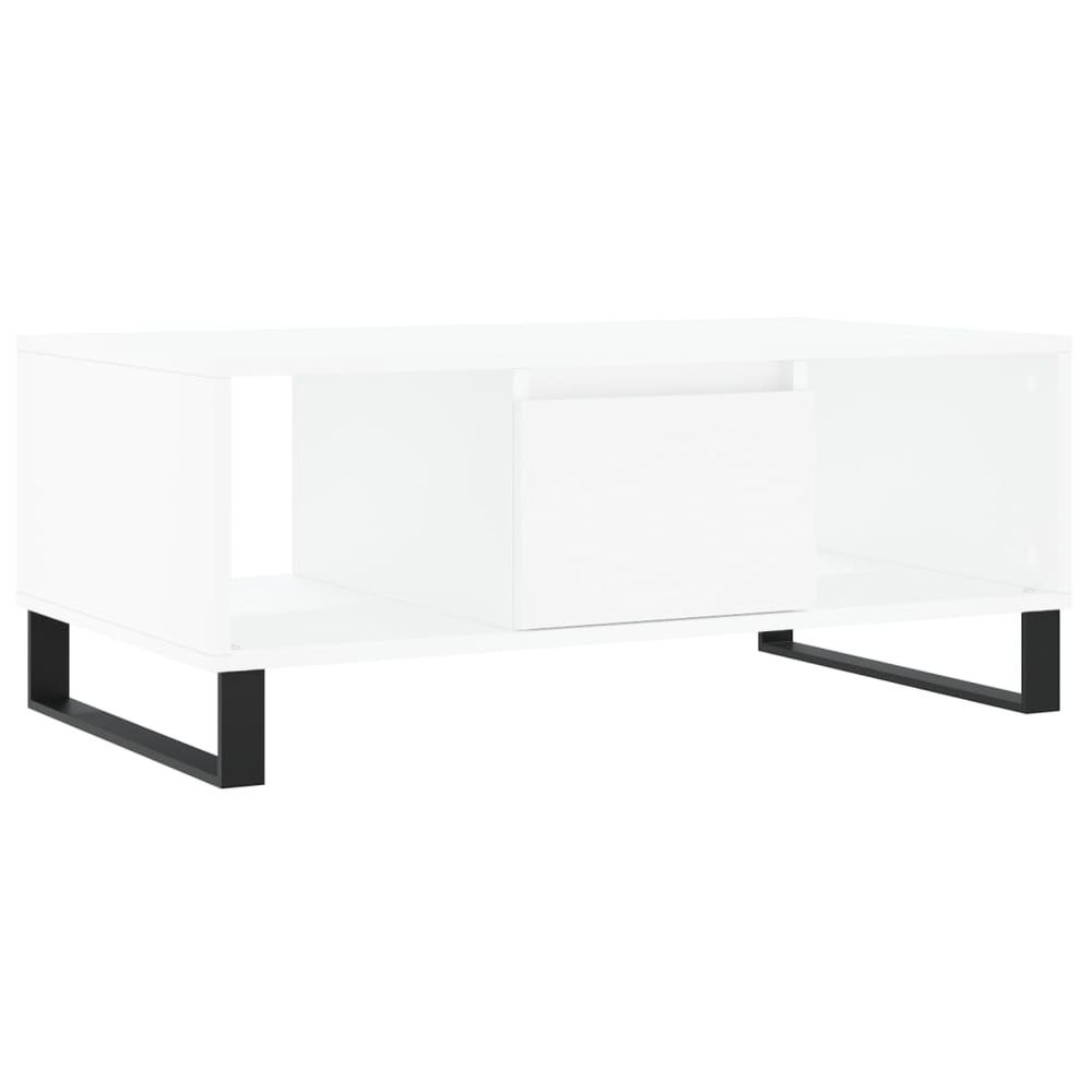 Coffee Table White 90x50x36.5 cm vidaXL Engineered Wood - Coffee Table from vidaXL