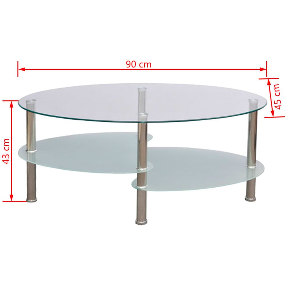 Coffee Table with Exclusive vidaXL Design White - Coffee Table from vidaXL