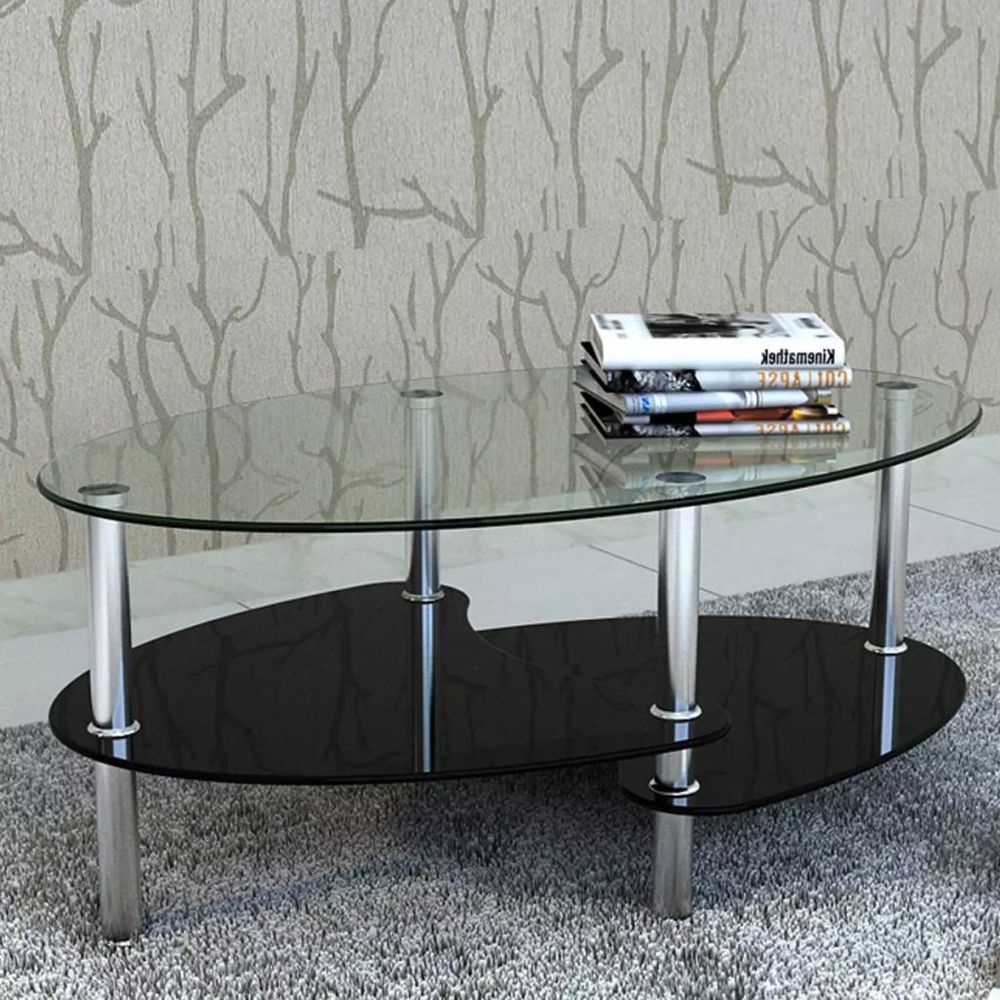Coffee Table with Exclusive vidaXL Design White - Coffee Table from vidaXL