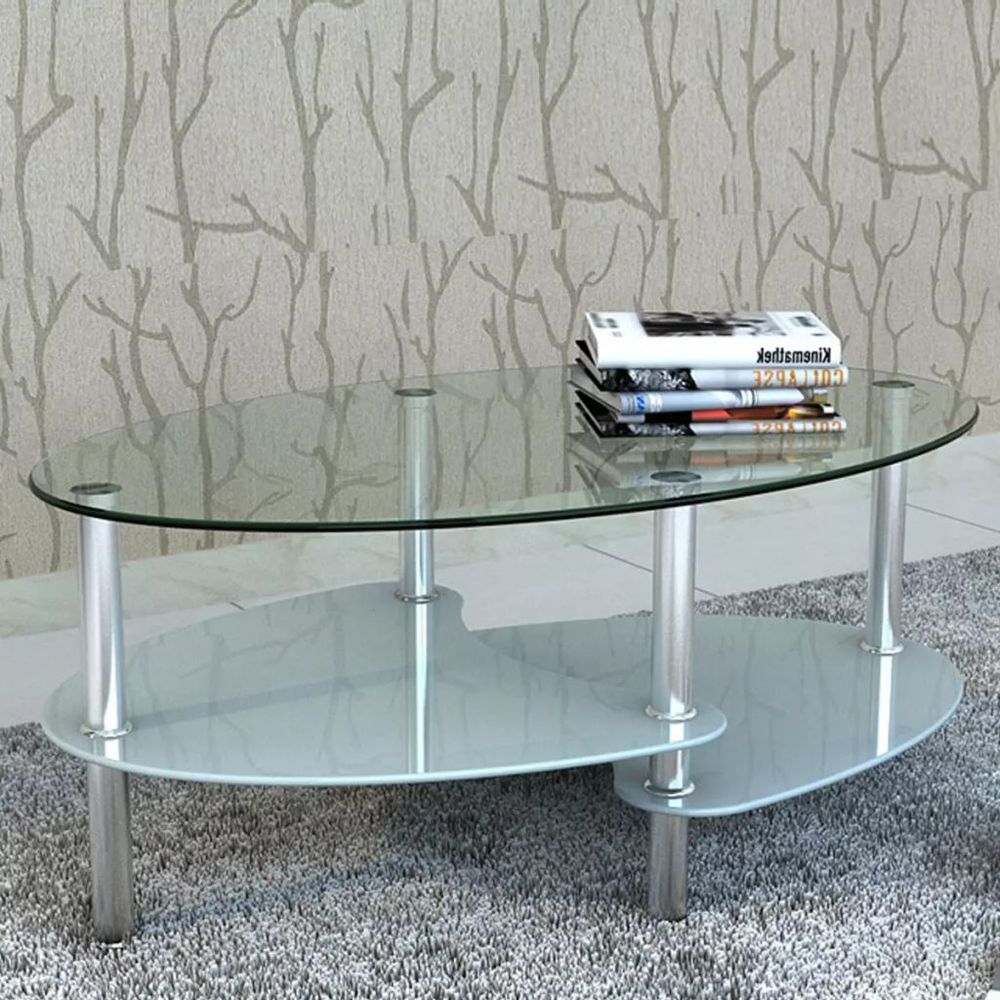 Coffee Table with Exclusive vidaXL Design White - Coffee Table from vidaXL