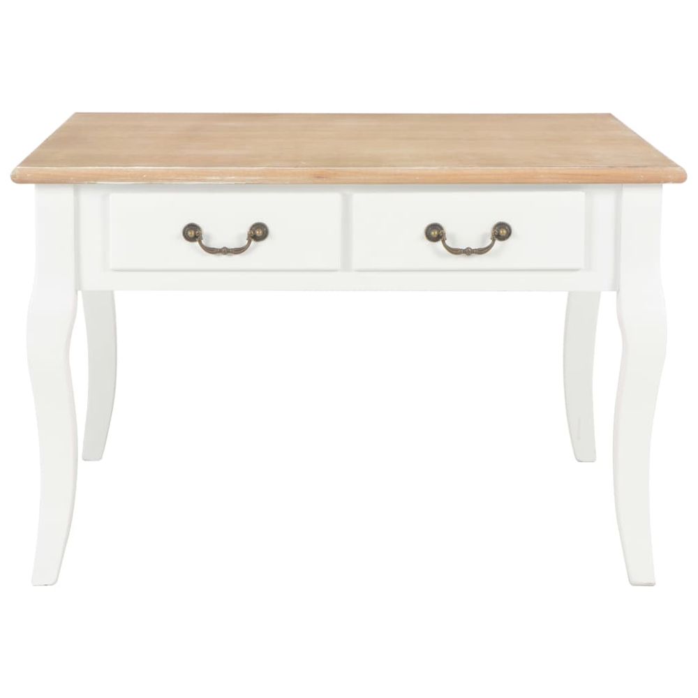 Coffee Table White 80x80x50 cm vidaXL Wood - Coffee Table from vidaXL
