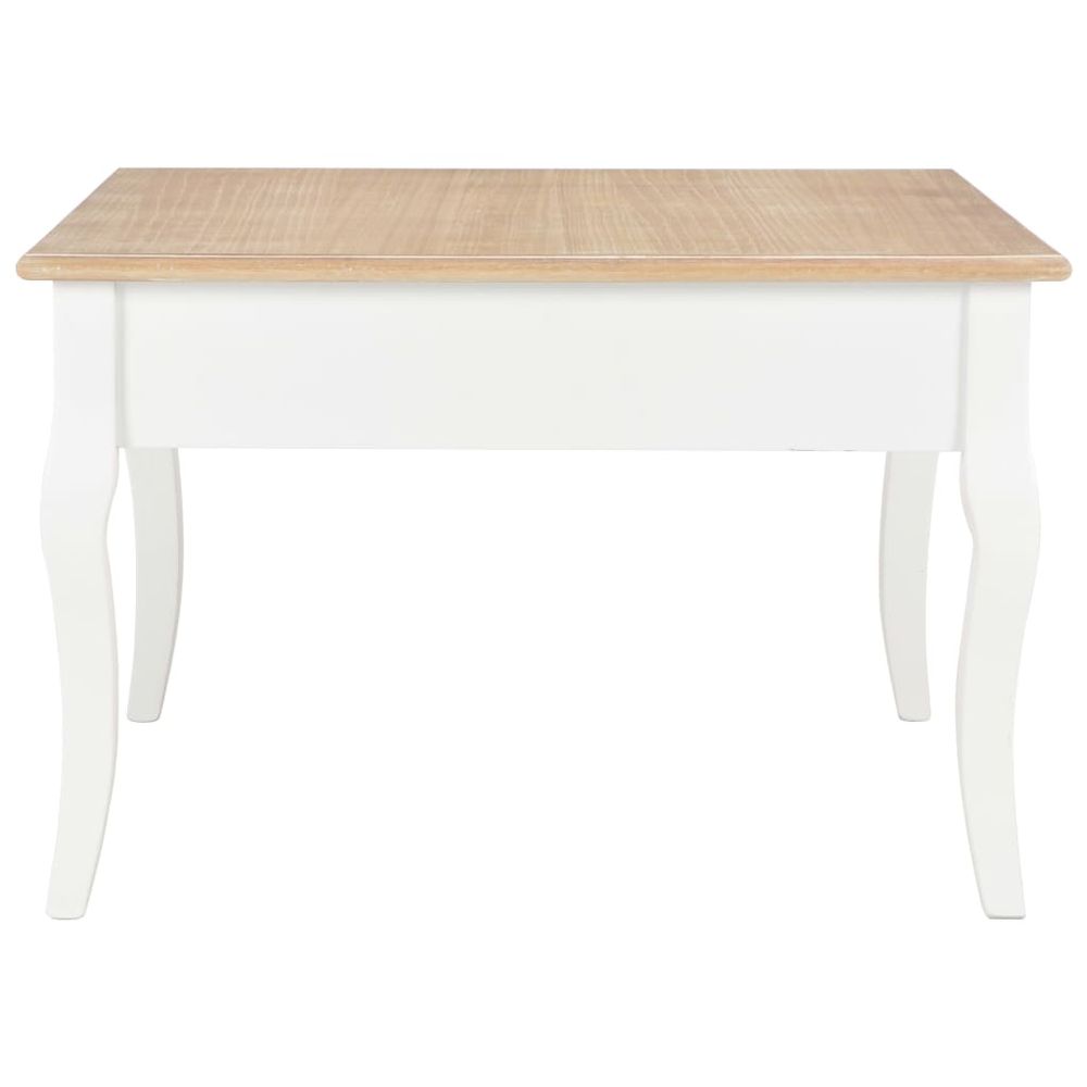 Coffee Table White 80x80x50 cm vidaXL Wood - Coffee Table from vidaXL