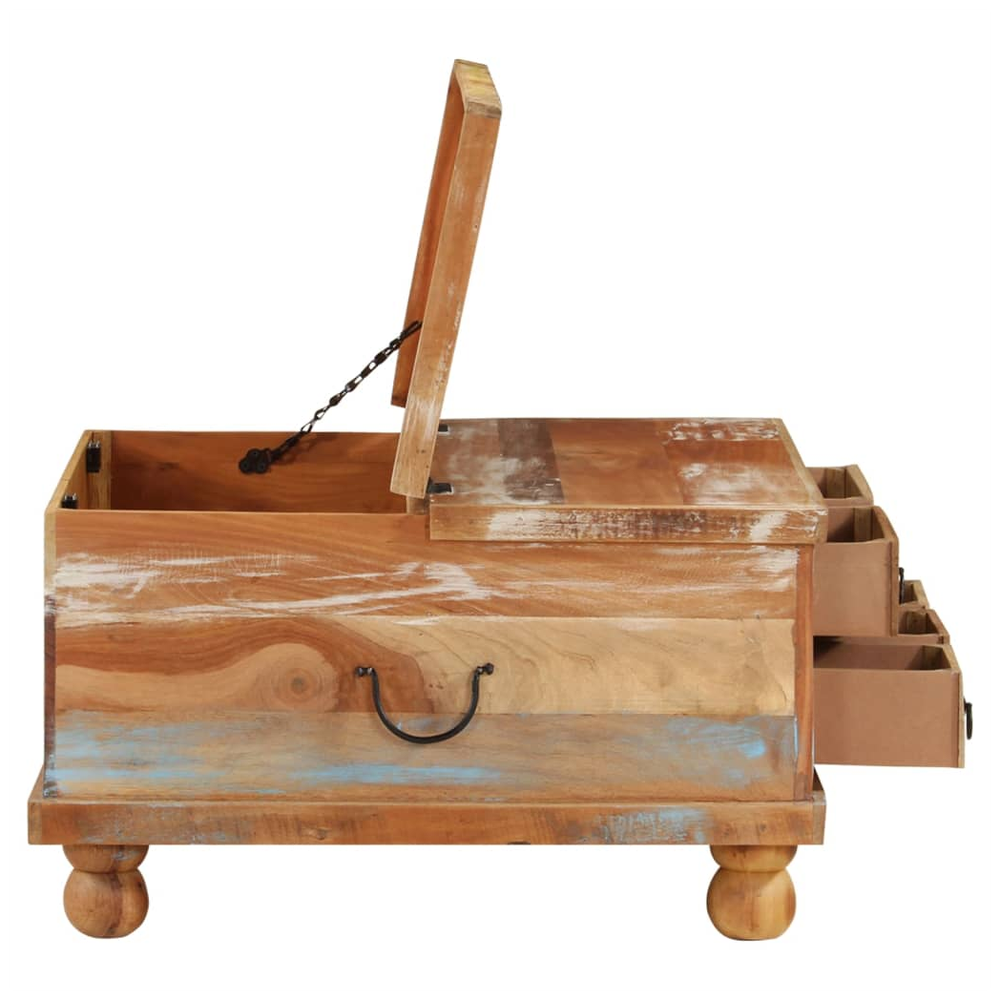 vidaXL Coffee Table vidaXL Reclaimed Wood 70x70x38 cm - Coffee Tables Coffee Table