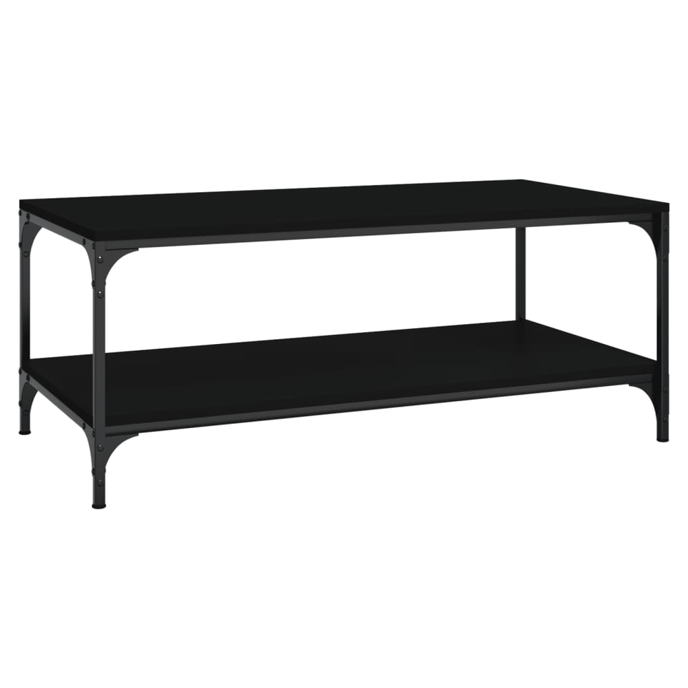 Coffee Table Black 100x50x40 cm vidaXL Engineered Wood - Coffee Table from vidaXL
