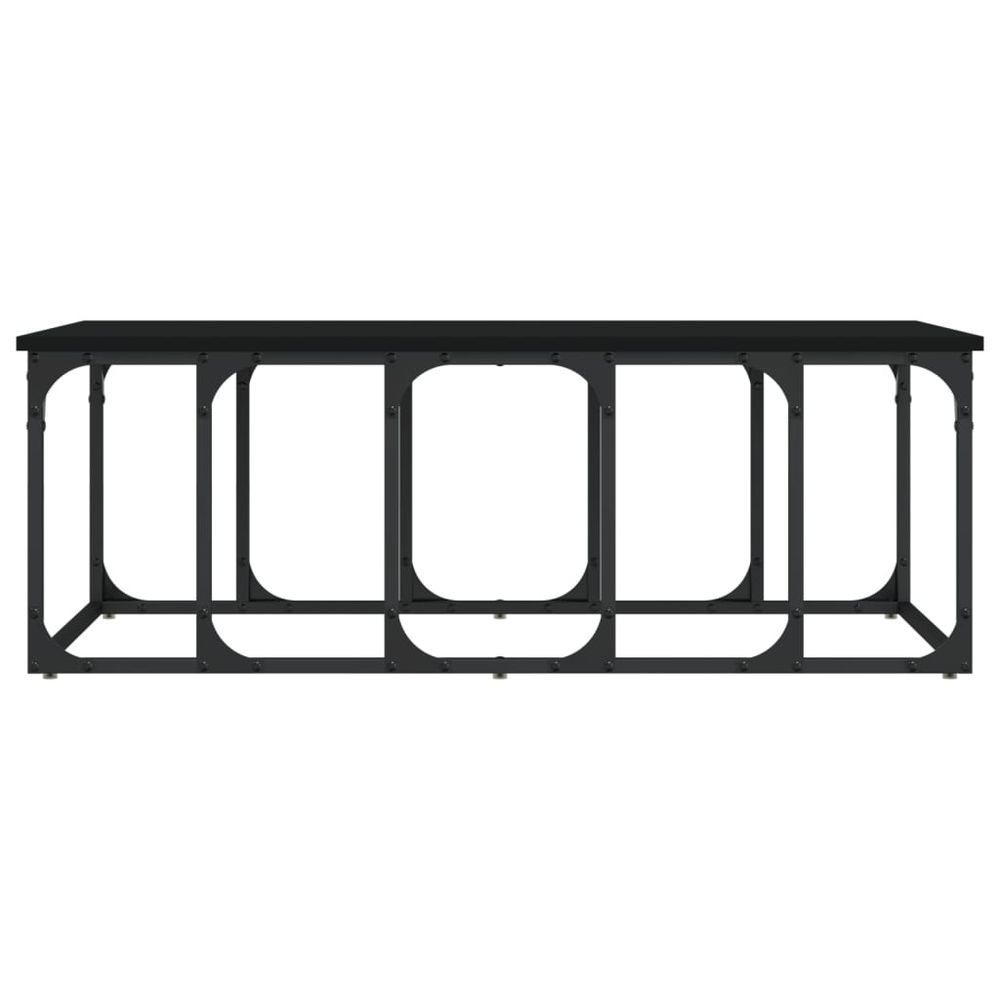 Coffee Table Black 100x50x35.5 cm vidaXL Engineered Wood - Coffee Table from vidaXL